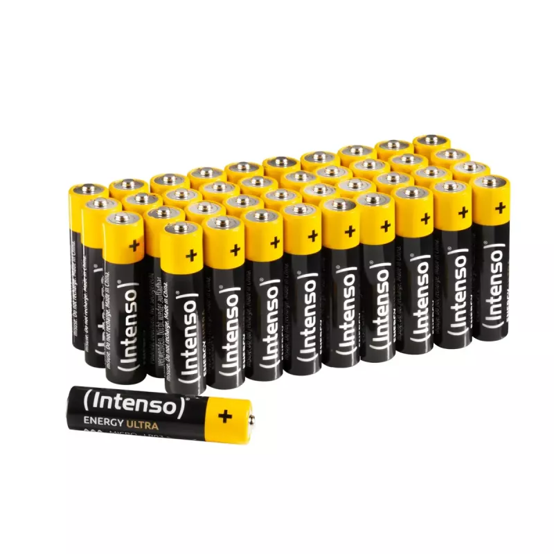Kertakäyttöparisto Intenso 7501510 Energy Ultra Alkaline AAA Micro 40 kpl pakkaus