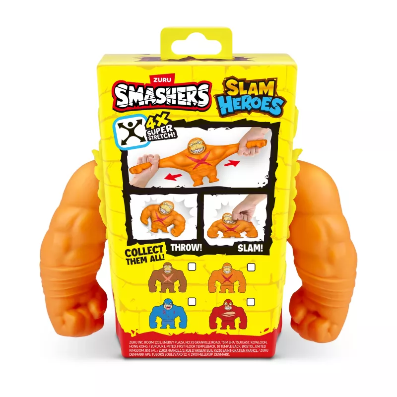 Smashers SLAM Heroes, 3 vuotta, monivärinen