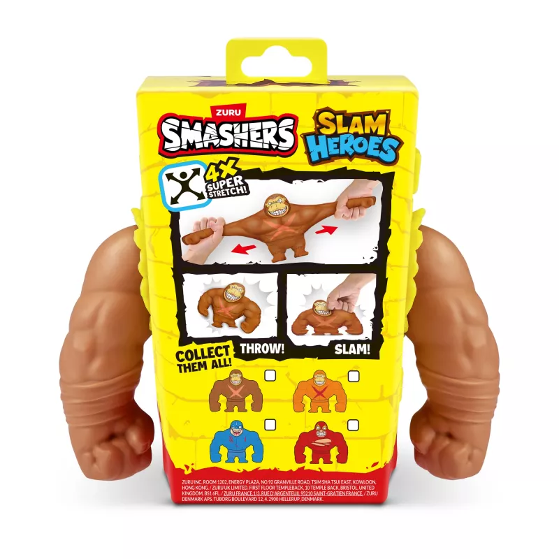 Smashers SLAM Heroes, 3 vuotta, monivärinen