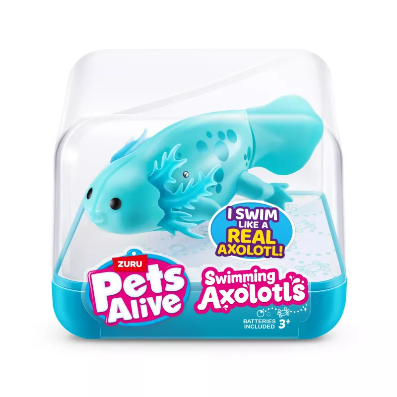 Pehmolelu Zuru Pets Alive kelluva aksolotli pehmolelu, kissanlelu kokoinen, malli 9556UQ1
