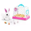 Pehmolelu Zuru Mama Bunny & Baby Surprise, interaktiivinen pehmopari, lajiteltu
