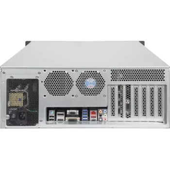 Rack-kotelo SILVERSTONE SST-RM41-H08 8-Bay 1U palvelinkotelo – kompakti rack-asennettava kotelo