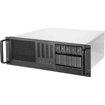 Rack-kotelo SILVERSTONE SST-RM41-H08 8-Bay 1U palvelinkotelo – kompakti rack-asennettava kotelo