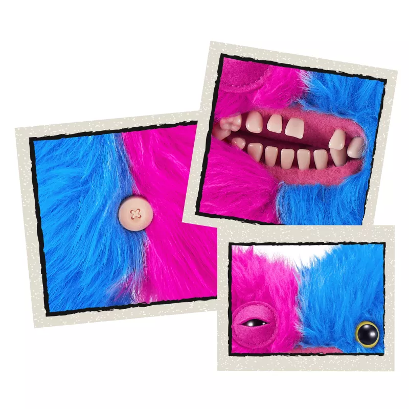 Pehmolelu Zuru Fuggler Misfit Monsters 9 tuumaa — lajiteltu pehmofiguuri, yksittäiskappale