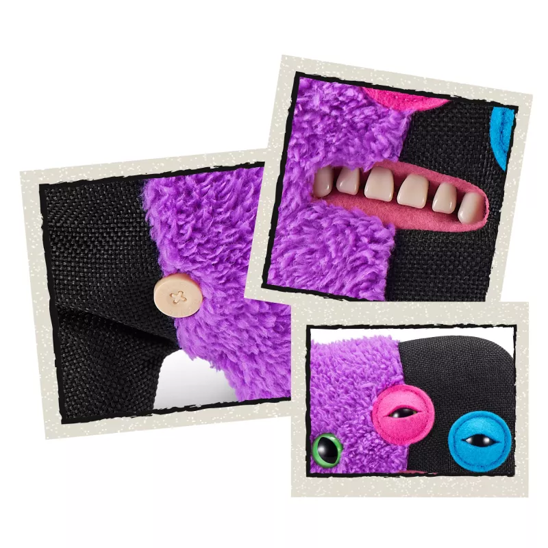 Pehmolelu Zuru Fuggler Misfit Monsters 9 tuumaa — lajiteltu pehmofiguuri, yksittäiskappale