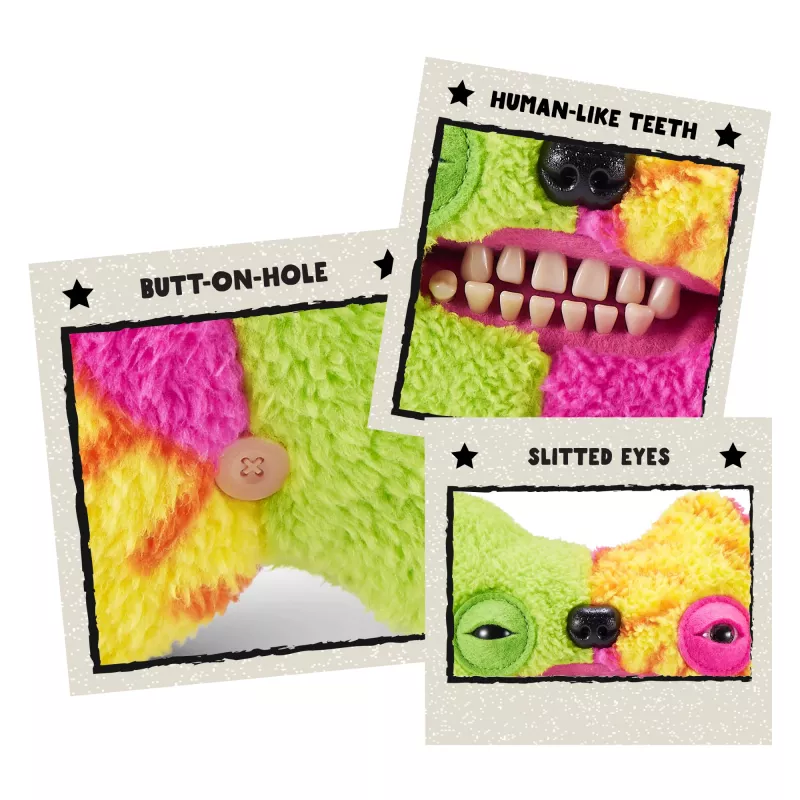 Pehmolelu Zuru Fuggler Misfit Monsters 9 tuumaa — lajiteltu pehmofiguuri, yksittäiskappale