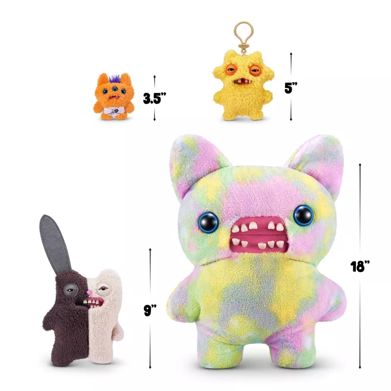 Pehmolelu Zuru Fuggler Misfit Monsters 9 tuumaa — lajiteltu pehmofiguuri, yksittäiskappale