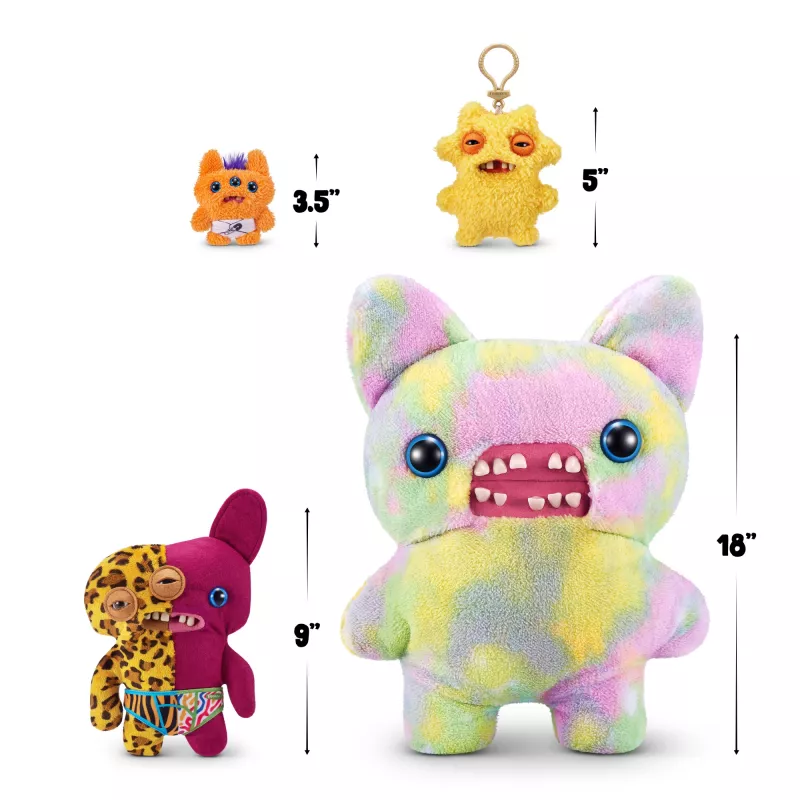 Pehmolelu Zuru Fuggler Misfit Monsters 9 tuumaa — lajiteltu pehmofiguuri, yksittäiskappale