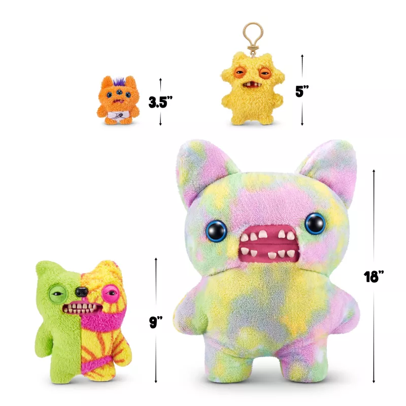 Pehmolelu Zuru Fuggler Misfit Monsters 9 tuumaa — lajiteltu pehmofiguuri, yksittäiskappale