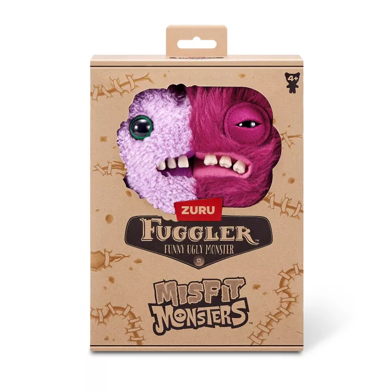 Pehmolelu Zuru Fuggler Misfit Monsters 9 tuumaa — lajiteltu pehmofiguuri, yksittäiskappale
