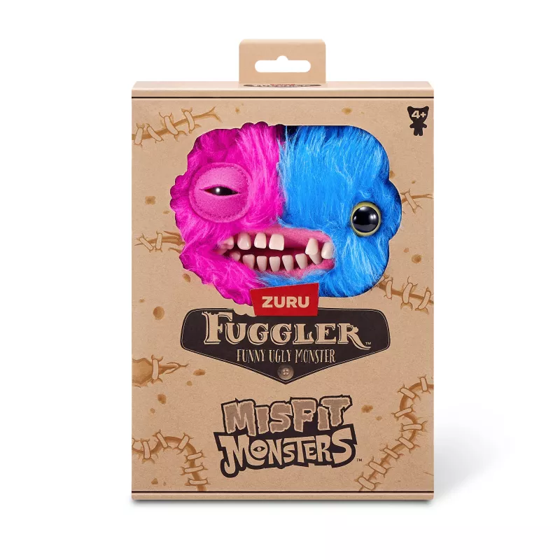 Pehmolelu Zuru Fuggler Misfit Monsters 9 tuumaa — lajiteltu pehmofiguuri, yksittäiskappale