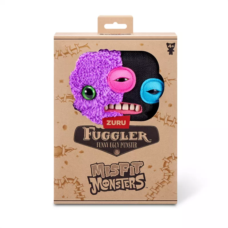 Pehmolelu Zuru Fuggler Misfit Monsters 9 tuumaa — lajiteltu pehmofiguuri, yksittäiskappale