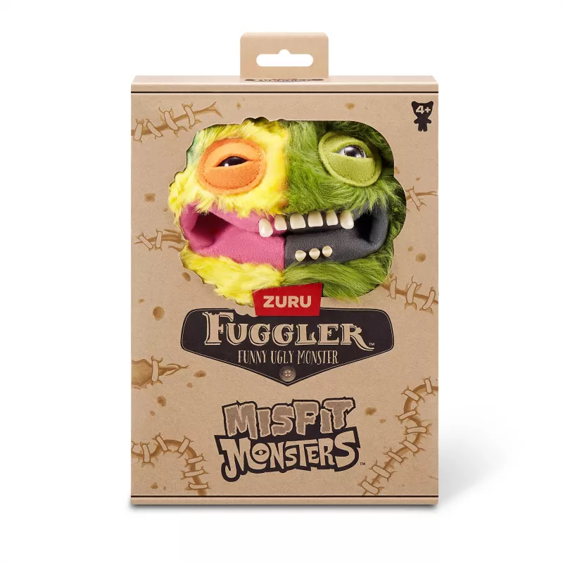 Pehmolelu Zuru Fuggler Misfit Monsters 9 tuumaa — lajiteltu pehmofiguuri, yksittäiskappale