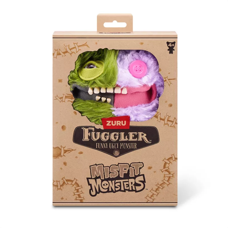 Pehmolelu Zuru Fuggler Misfit Monsters 9 tuumaa — lajiteltu pehmofiguuri, yksittäiskappale