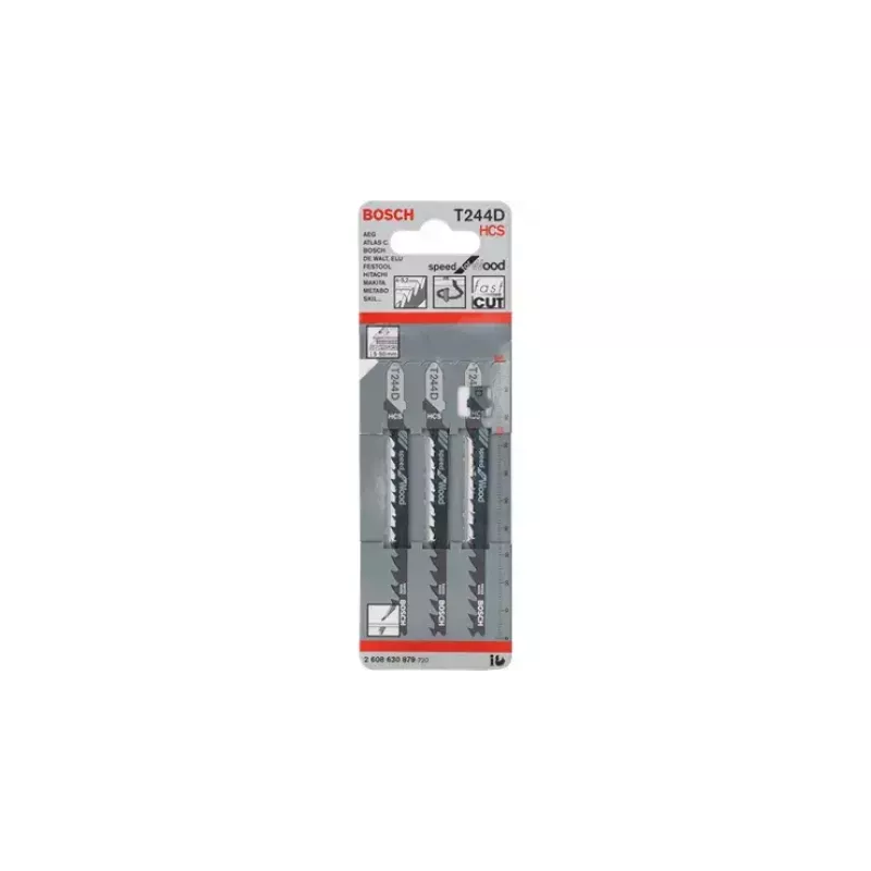 Pistosahanterä Bosch T 244 D Speed puulle