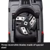 Einhell REDAXXO 36/25 akkukäyttöinen veitsisilppuri puutarhaan, 36 V (2x18 V), oksan enimmäispaksuus 25 mm, ilman akkua ja laturia, punainen/musta
