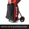 Einhell REDAXXO 36/25 akkukäyttöinen veitsisilppuri puutarhaan, 36 V (2x18 V), oksan enimmäispaksuus 25 mm, ilman akkua ja laturia, punainen/musta