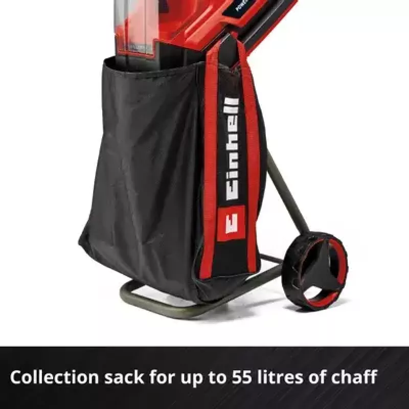 Einhell REDAXXO 36/25 akkukäyttöinen veitsisilppuri puutarhaan, 36 V (2x18 V), oksan enimmäispaksuus 25 mm, ilman akkua ja laturia, punainen/musta