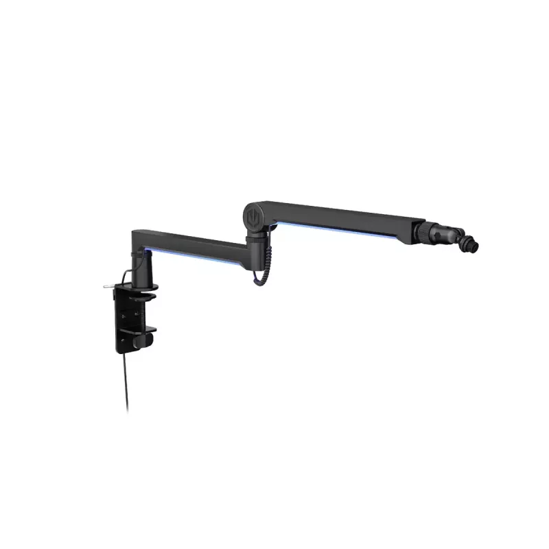 ENDORFY Broadcast Low Profile RGB Boom Arm EY0A010 mikrofonivarsi, pöytäkiinnitys, enintään 2 kg, musta