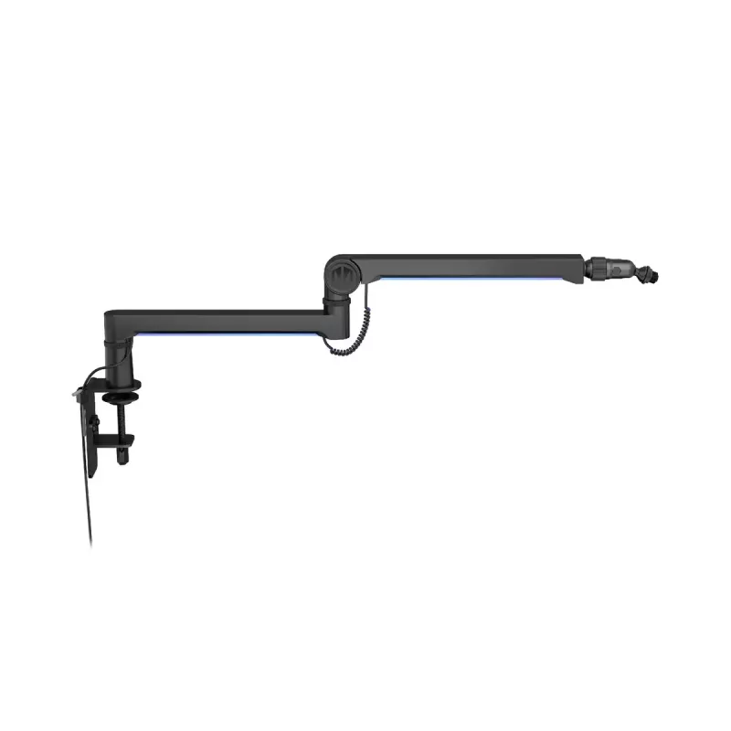 ENDORFY Broadcast Low Profile RGB Boom Arm EY0A010 mikrofonivarsi, pöytäkiinnitys, enintään 2 kg, musta
