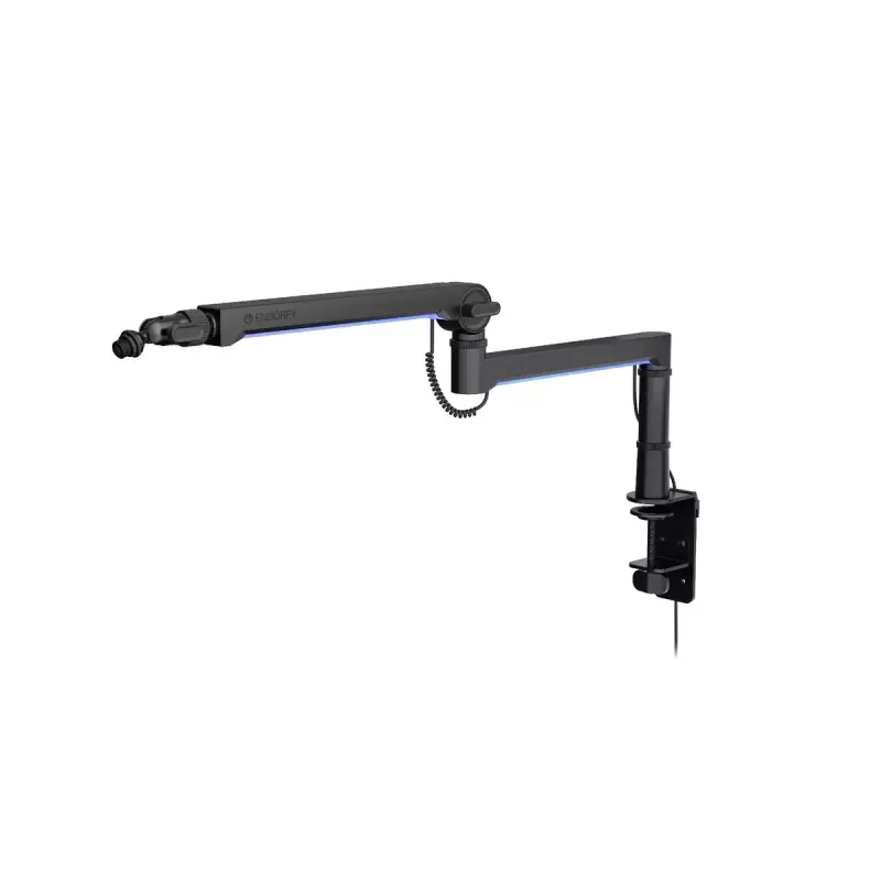 ENDORFY Broadcast Low Profile RGB Boom Arm EY0A010 mikrofonivarsi, pöytäkiinnitys, enintään 2 kg, musta