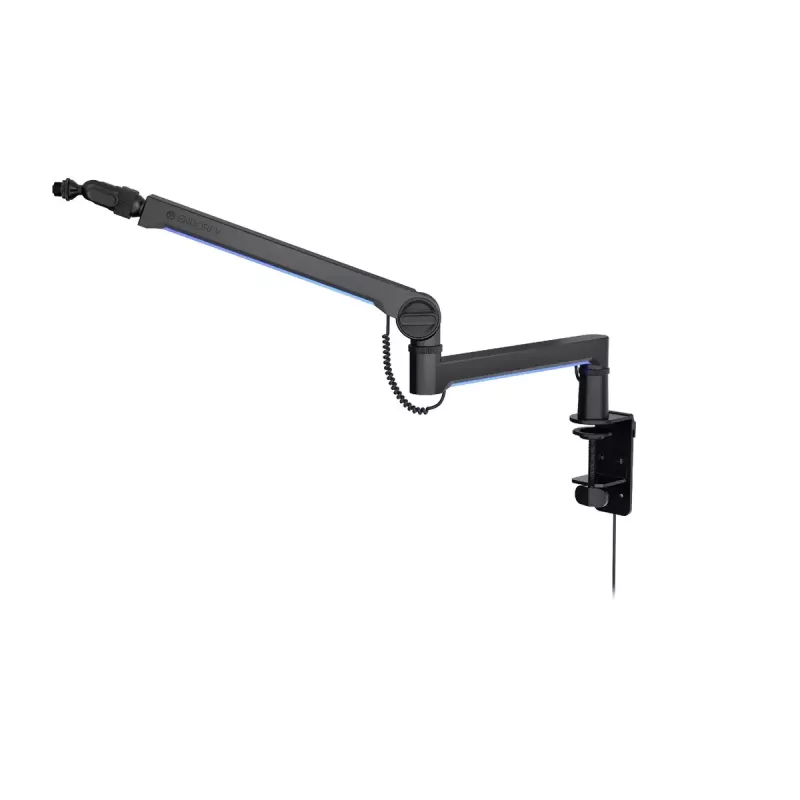 ENDORFY Broadcast Low Profile RGB Boom Arm EY0A010 mikrofonivarsi, pöytäkiinnitys, enintään 2 kg, musta