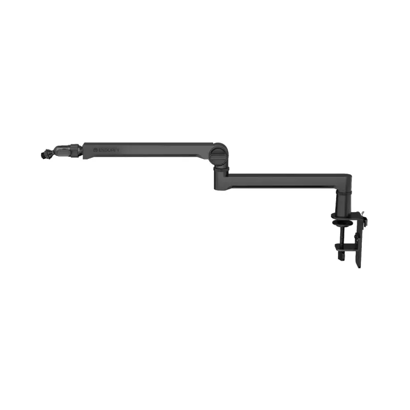 ENDORFY Broadcast Low Profile Boom Arm EY0A009 mikrofonivarsi, pöytäkiinnitys, enintään 2 kg, musta