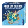 Kosmos Reise um die Erde -lautapeli matka-/seikkailupeli, opi maailmasta leikkien