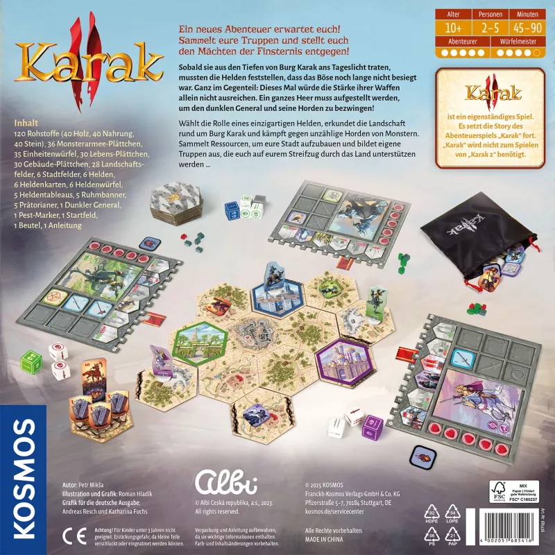 Kosmos 47856273 lauta-/korttipeli sota