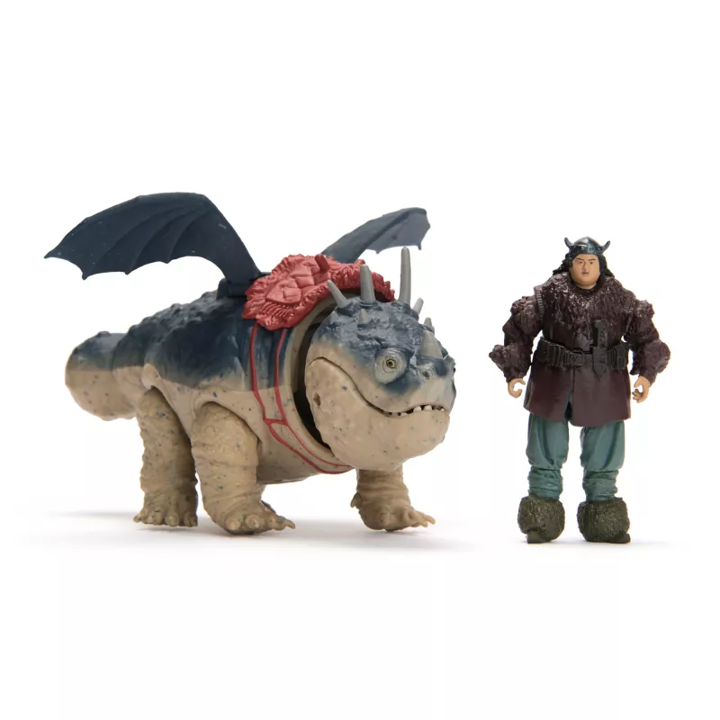 Toimintahahmosarja Spinmaster – DreamWorks Dragons: Gronckle & Fishlegs, monivärinen, 4-vuotiaasta