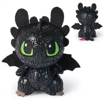 Pehmo­keräily­lohikäärmehahmo Spin Master How to Train Your Dragon – toteemimuotoilu, pehmeä hahmo, lajitellut versiot