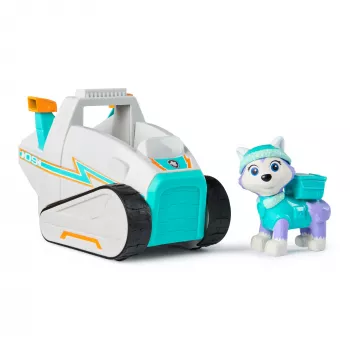 Ajoneuvo Spinmaster PAW Patrol Everests Schneepflug – muovi, lapsille 3-vuotiaasta, turkoosi/valkoinen