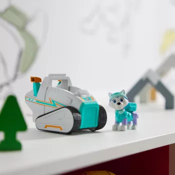 Ajoneuvo Spinmaster PAW Patrol Everests Schneepflug – muovi, lapsille 3-vuotiaasta, turkoosi/valkoinen