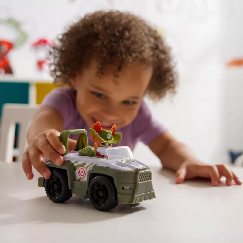 Ajoneuvo PAW Patrol Trackerin viidakon pelastusajoneuvo vihreä muovi