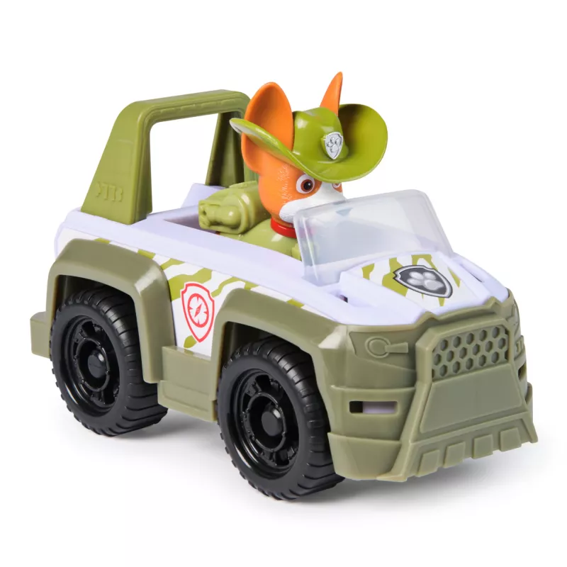 Ajoneuvo PAW Patrol Trackerin viidakon pelastusajoneuvo vihreä muovi