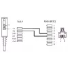 TAE-F-kaapeli DSL/VDSL Goobay 51233