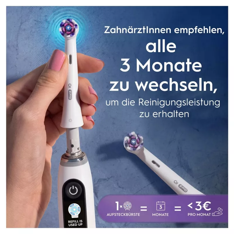 Oral-B 373210 hammasharjan pää 2 kpl valkoinen