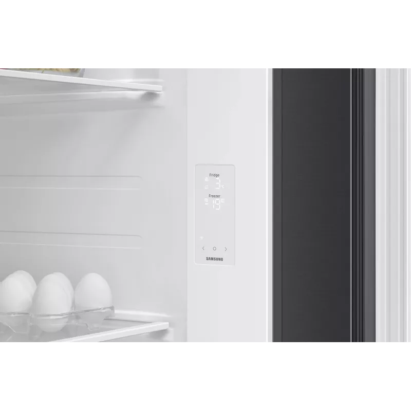 Samsung Series 6 RS70F65QEF side-by-side-jääkaappi vapaasti seisova 659 L musta