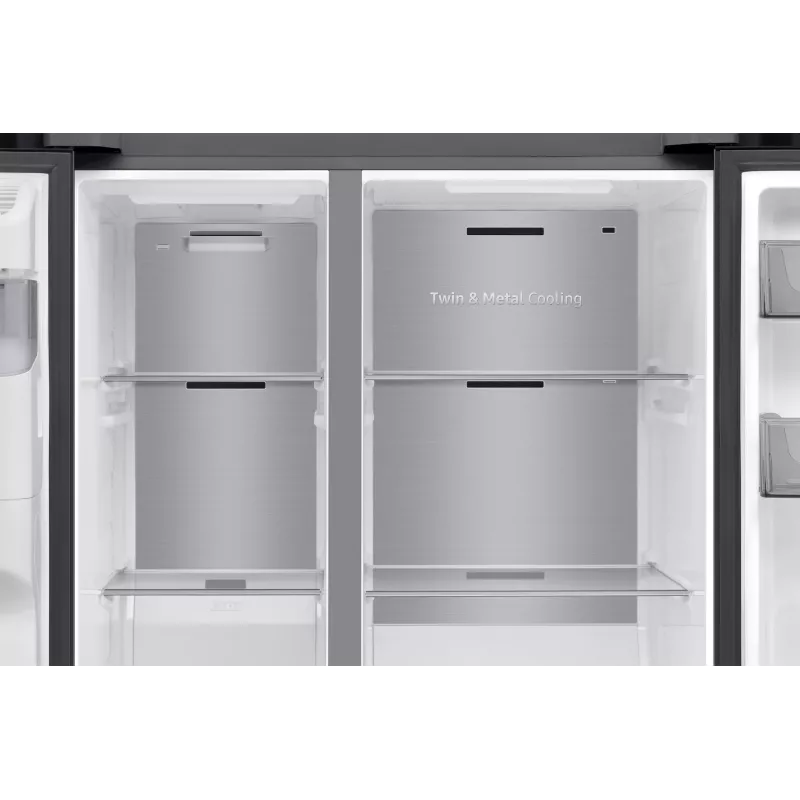 Samsung Series 7 RS70F66KCF side-by-side-jääkaappi vapaasti seisova 634 L musta