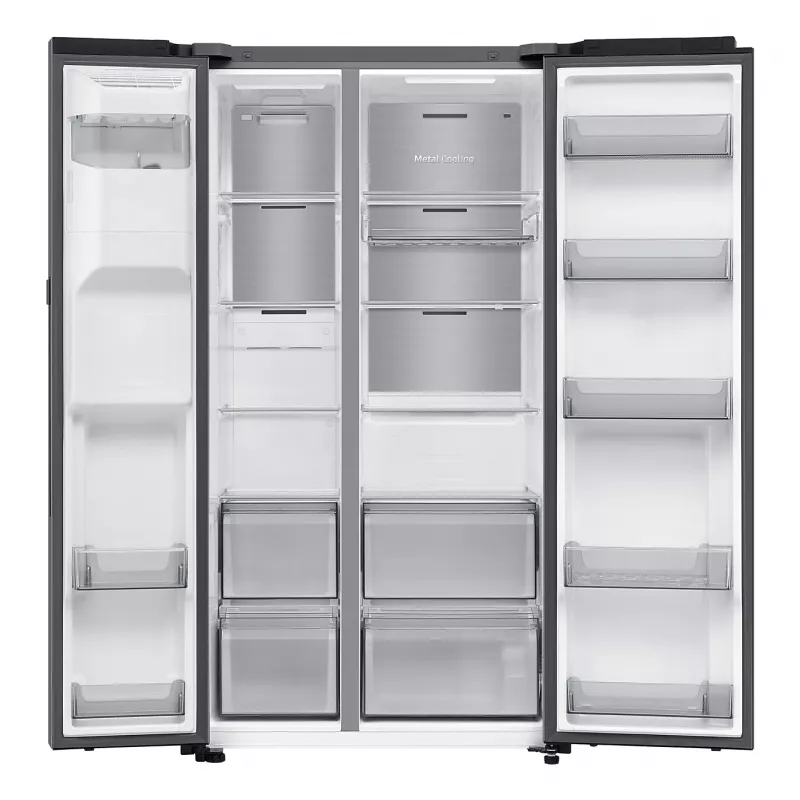 Samsung Series 9 RS90F64EDT side-by-side-jääkaappi vapaasti seisova 621 L ruostumaton teräs