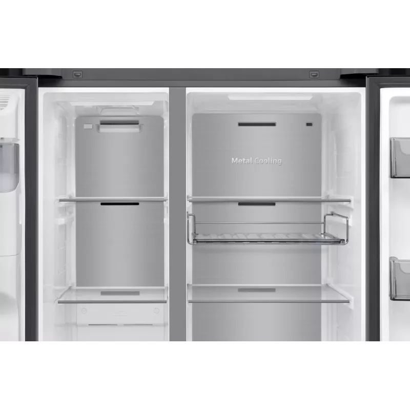 Samsung Series 9 RS90F64EDT side-by-side-jääkaappi vapaasti seisova 621 L ruostumaton teräs