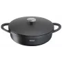Paistinpannu Tefal Trattoria E2187274 pyöreä musta alumiini 28 cm