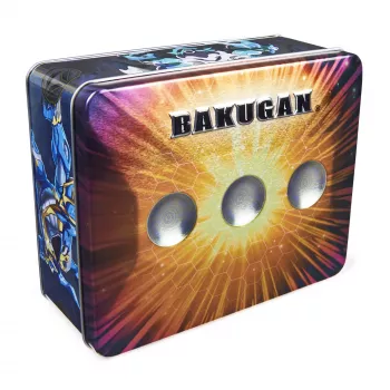 Bakugan Baku-Tin, Sectanoid, premium-keräilysäilytysrasia ja mystery, trading cards, lasten lelu pojille 6-vuotiaasta alkaen