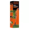 Black & Decker ST182320-QW akkukäyttöinen ruohotrimmeri, 18 V, 2,0 Ah Li-Ion, 25 cm leikkuuleveys, sis. akun ja laturin, oranssi/musta