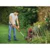 Black & Decker ST182320-QW akkukäyttöinen ruohotrimmeri, 18 V, 2,0 Ah Li-Ion, 25 cm leikkuuleveys, sis. akun ja laturin, oranssi/musta