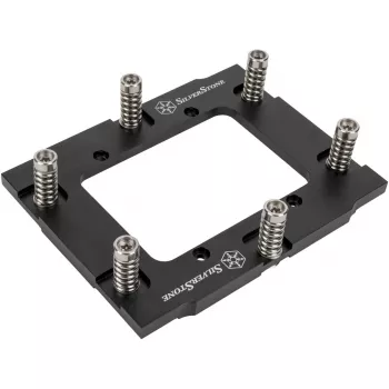 Asennussarja SILVERSTONE XAC-MK-SP5 AMD-kannalle SP5 – yhteensopiva XE360PDD XE360 -sarjan kanssa, hopea
