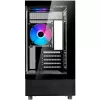 Tietokonekotelo Silverstone Technology Lucid 04 ATX musta