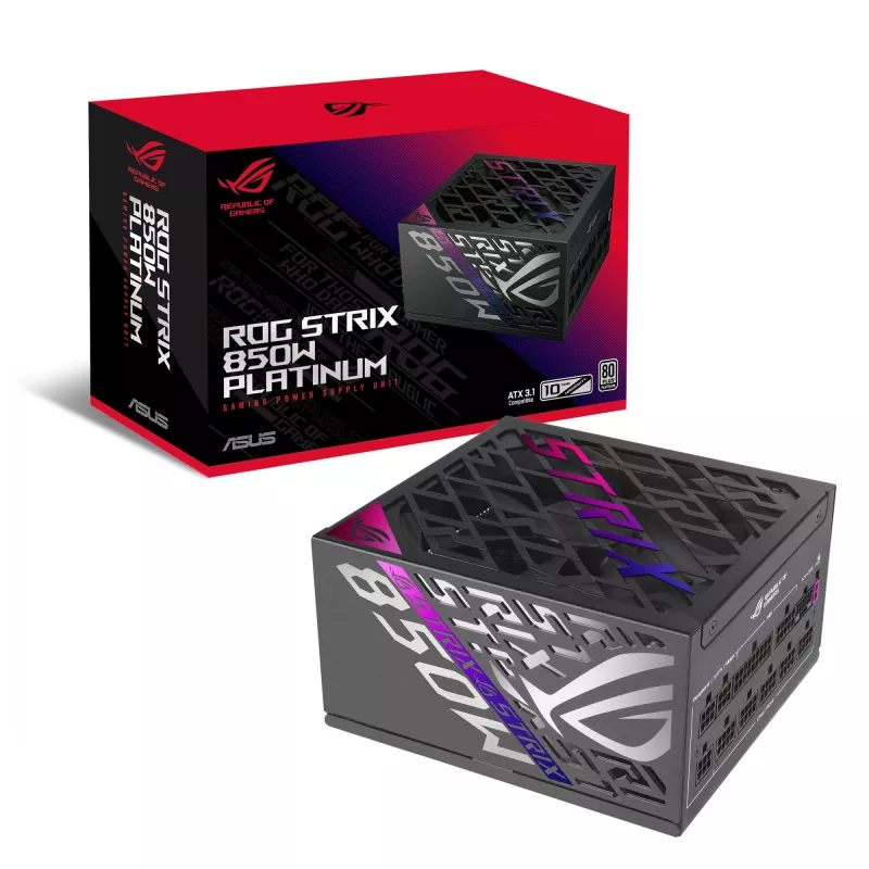 ASUS ROG -STRIX-850P-GAMING virtalähde 850 W 20+4 pin ATX ATX musta