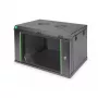 Seinäkiinnitysteline Digitus DN-19 07-U-EC-SW 600x450 mm