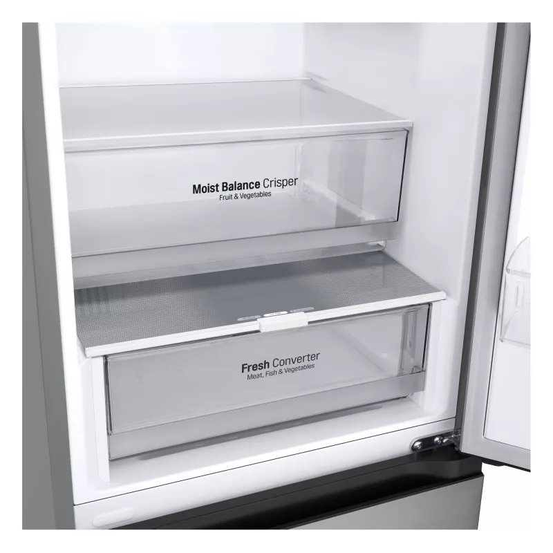 LG GBV3100CPY.APYQEUR jää-pakastinyhdistelmä vapaasti seisova 344 L hopea